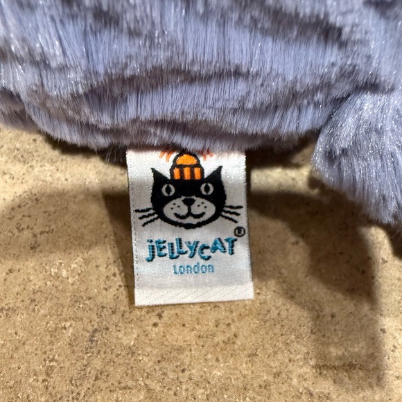 Jellycat Fuddlewuddle Elephant Plush Periwinkle Blue Stuffed Toy Original 9 Inch - Picture 5 of 10